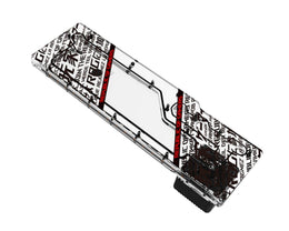 Bykski Distro Plate For ASUS ROG Z11 - PMMA w/ 5v Addressable RGB (5v A-RGB LED) (RGV-AS-Z11-P-K) - DDC Pump With Armor