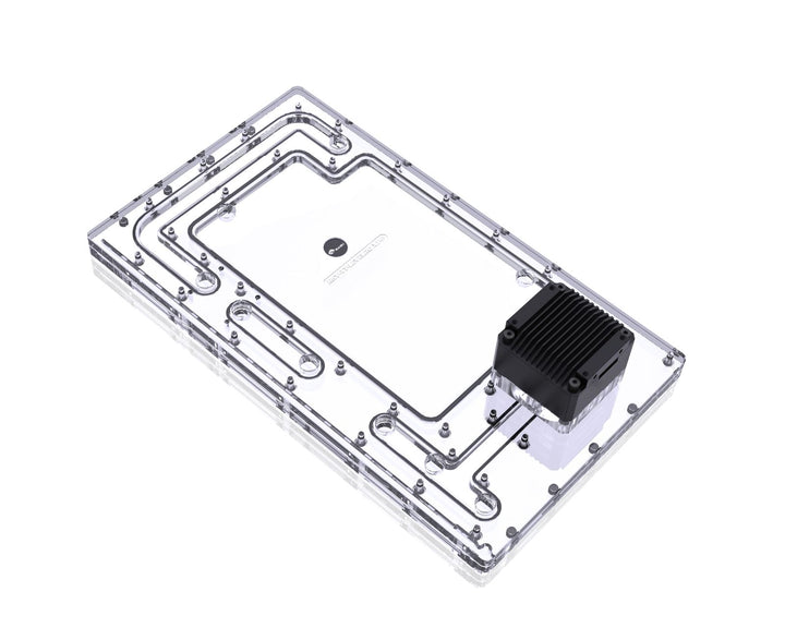 Bykski Distro Plate For Thermaltake Level 20 XT - PMMA w/ 5v Addressable RGB (RBW) (RGV-TT-LEVEL20XT-P-K) - DDC Pump With Armor