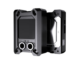 Granzon GAMSC Digital Display CPU Water Cooling Block for AMD Ryzen 3/5/7/9 (AM4/AM5) - Black