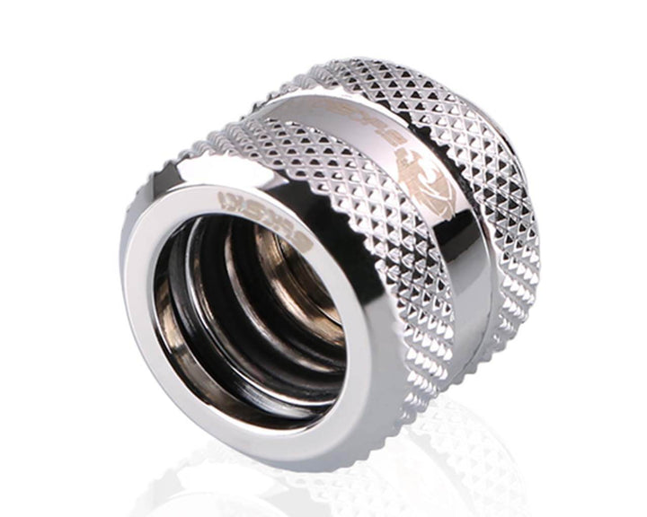 Bykski Rigid 14mm OD Fitting V2 (B-HTJV2-L14) - Silver