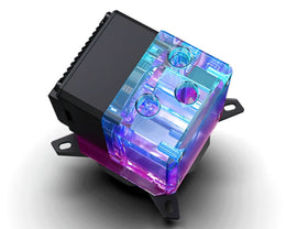 Bykski CPU-XPR-DDC-I DDC Pump Reservoir CPU Water Cooling Block for Intel Core (LGA 115x/1366/2011/2066)