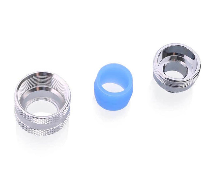 Bykski Anti-Off Rigid 12mm OD Fitting (B-FTHTJ-L12) - Silver