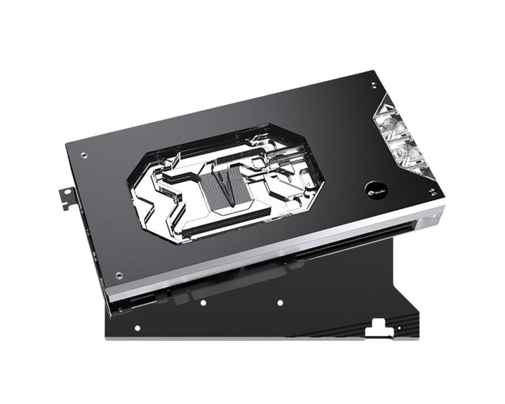 Bykski Armored End Port GPU Waterblock with Backplate For Gigabyte GeForce RTX 5090 Gaming OC 32G (N-GV5090DWF-X)