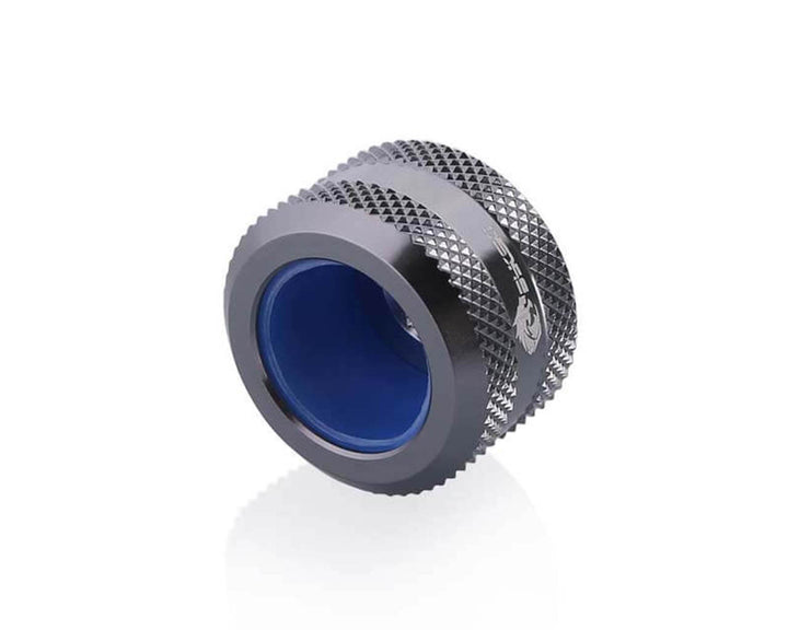 Bykski Anti-Off Rigid 16mm OD Fitting (B-FTHTJ-L16) - Grey