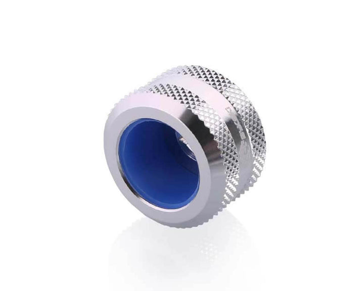 Bykski Anti-Off Rigid 16mm OD Fitting (B-FTHTJ-L16) - Silver