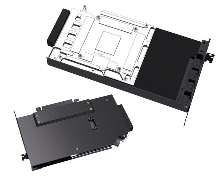 Bykski Durable Metal/POM GPU Water Block and Backplate For NVIDIA GeForce RTX 5090 Founders Edition (N-RTX5090FE-SR) - Continuous Usage