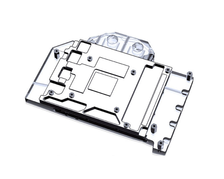 Bykski Full Coverage GPU Water Block and Backplate For GIGABYTE GeForce RTX 4060 TI GAMING OC 8G/16G (N-GV4060TIGMOC-X)