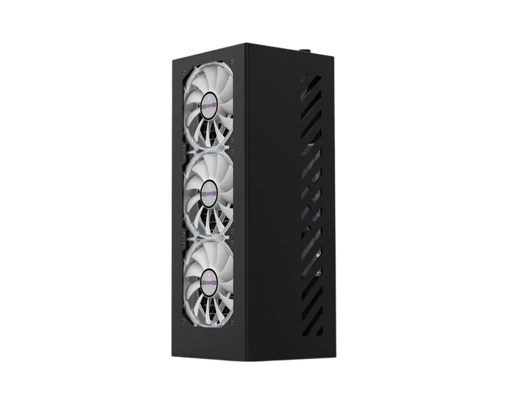 Bykski 360mm External Liquid Cooling Station, 120mm x 3, Triple Fan, Black (B-360-WCD-X)