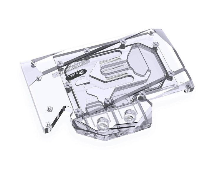 Bykski Full Coverage GPU Water Block and Backplate for RTX 3080 Founders Edition (N-RTX3080FE-X) - Clear