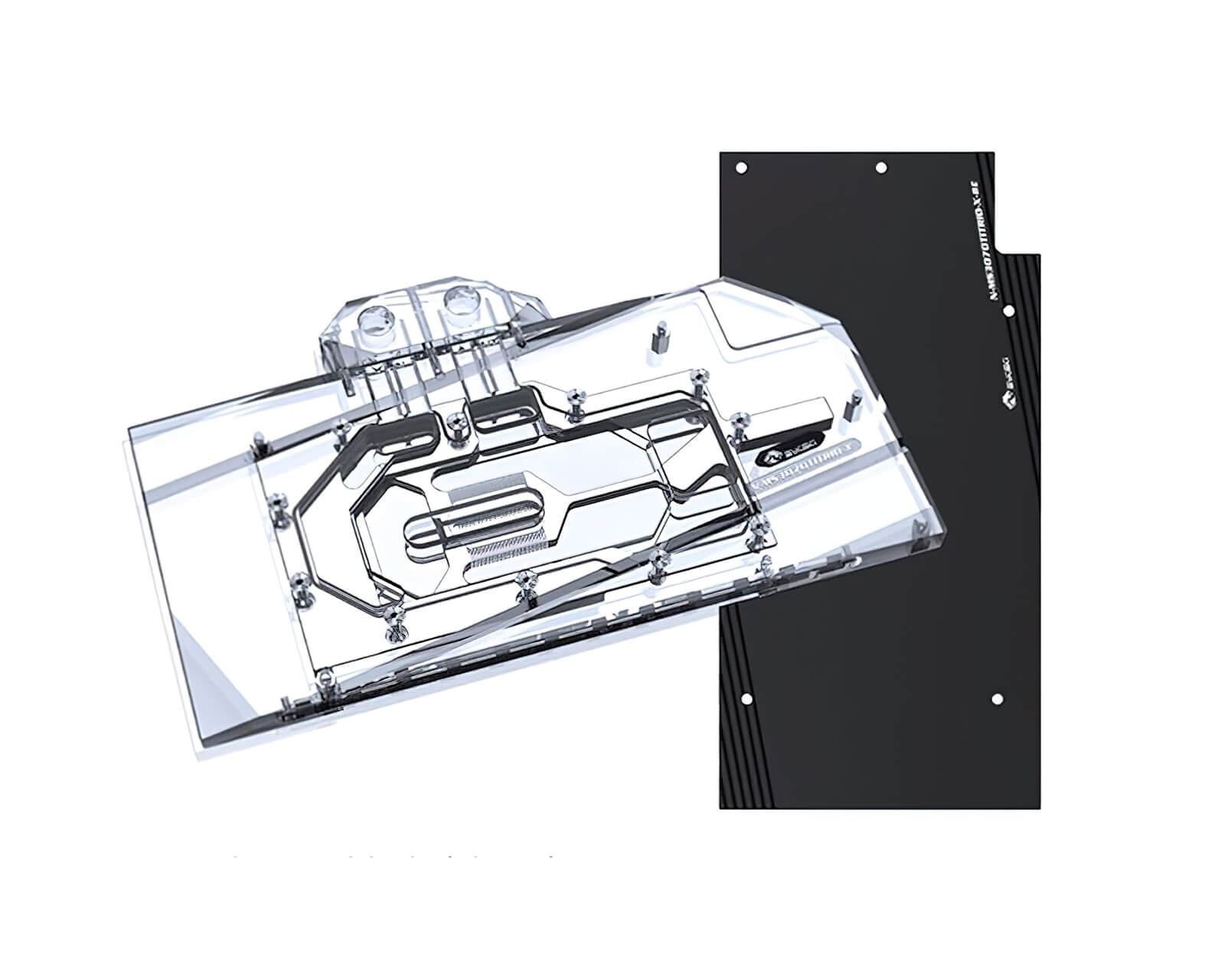 Bykski Full Coverage GPU Water Block and Backplate for MSI RTX
