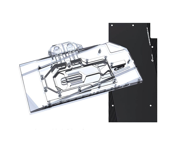 Bykski Full Coverage GPU Water Block and Backplate for MSI RTX 3060/3070 Gaming X Trio (N-MS3070TITRIO-X)