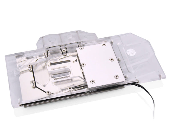 Bykski Full Coverage GPU Water Block for ASUS TUF3 RX 5700XT - Clear W/ RBW (A-AS5700XTTUF-X) - PrimoChill - KEEPING IT COOL