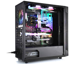 Bykski Distro Plate For Deepcool EATX 55 - FROSTED PMMA w/ 5v Addressable RGB (RBW) - Pump Included (RGV-DP-EATX-55 )