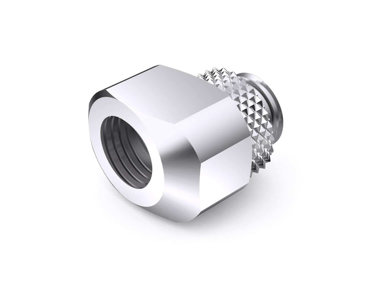 Bykski G 1/4in. Male to Female Rotary 6mm Offset Fitting (CC-HR-X) - Silver