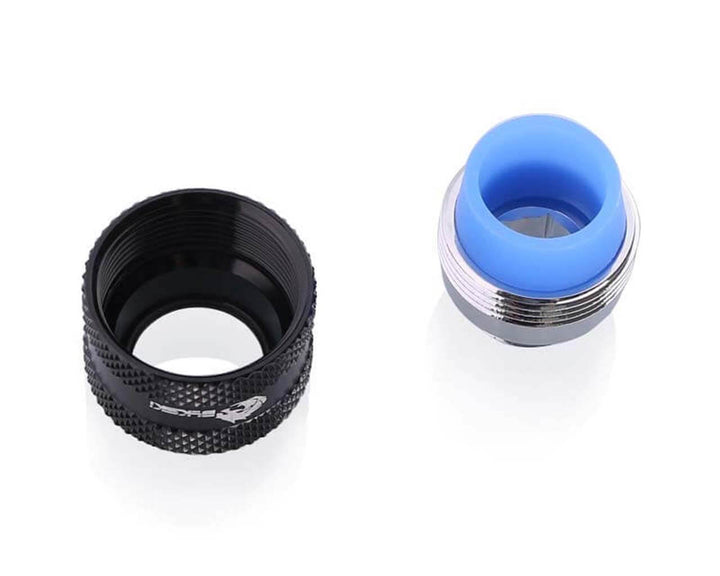 Bykski Anti-Off Rigid 12mm OD Fitting (B-FTHTJ-L12) - Black
