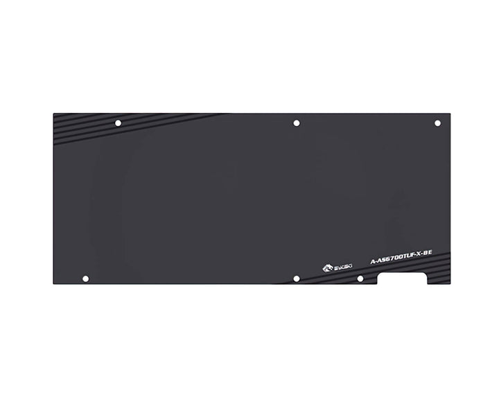 Bykski Full Coverage GPU Water Block and Backplate for ASUS TUF RX 6700 (A-AS6700TUF-X)