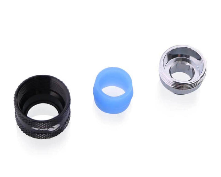Bykski Anti-Off Rigid 12mm OD Fitting (B-FTHTJ-L12) - Black