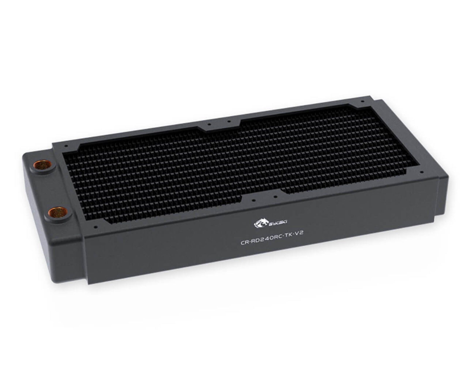 Bykski 240mm x 40mm RC Series Radiator, 120mm x 2, Dual Fan (CR-RD240R ...