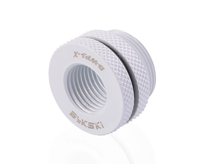 Bykski Fillport / Pass Thru Fitting (B-WPJ-X) - White