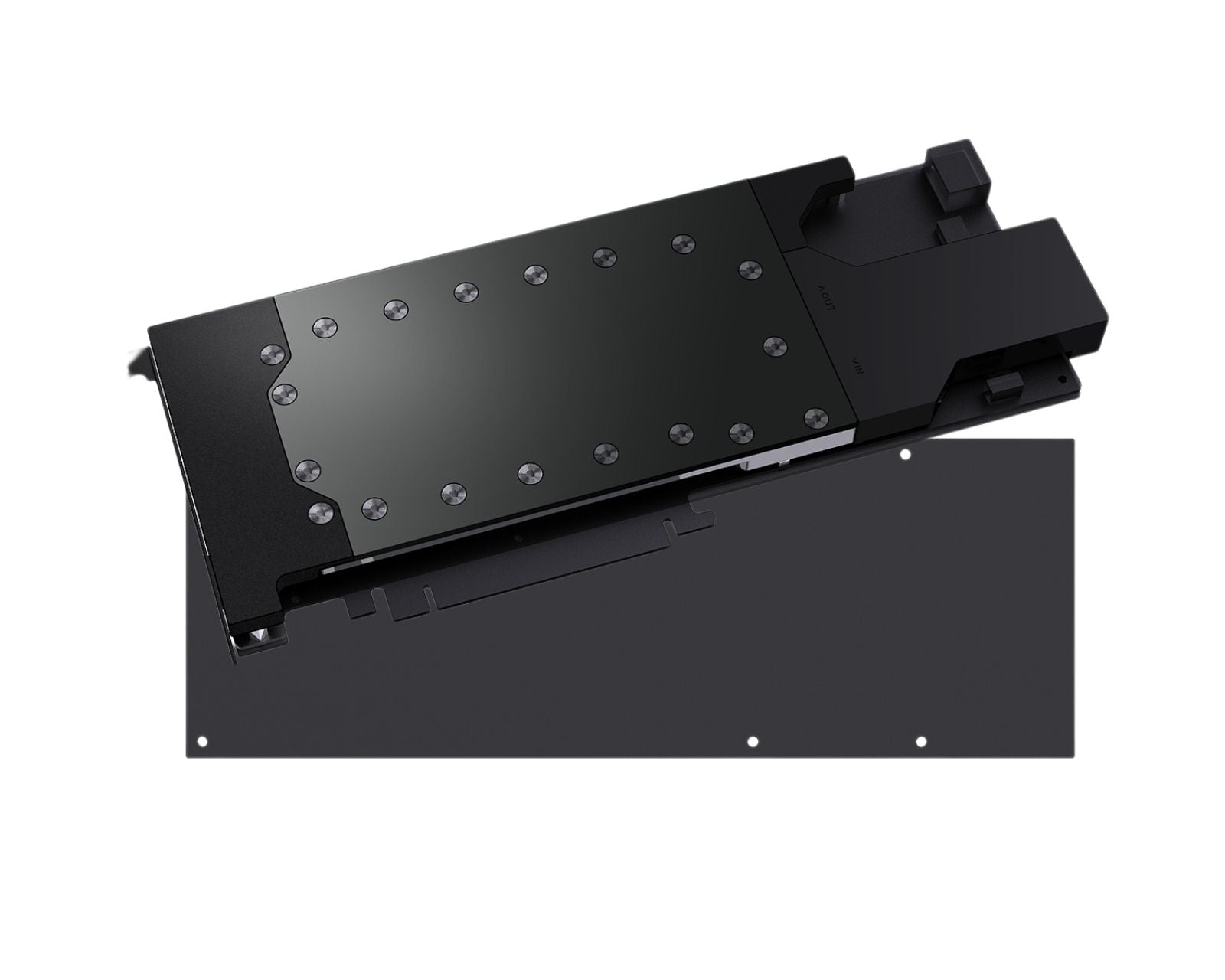 Bykski Metal/POM GPU Water Block and Backplate For NVIDIA RTX 4000