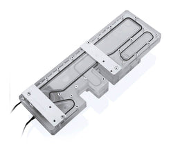 Bykski Distro Plate For Deepcool EATX 55 - FROSTED PMMA w/ 5v Addressable RGB (RBW) - Pump Included (RGV-DP-EATX-55 )