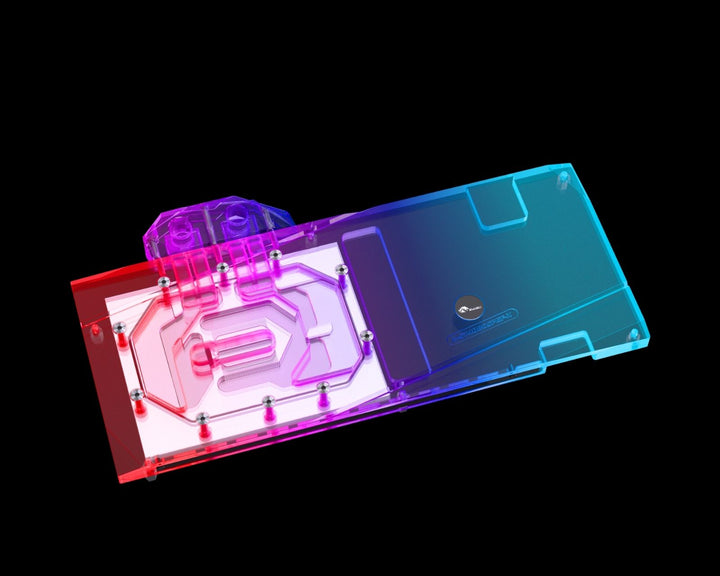Bykski Full Coverage GPU Water Block and Backplate For ZOTAC GeForce RTX 4080 SUPER-16GB PGF OC (N-ST4080SPGF-X)