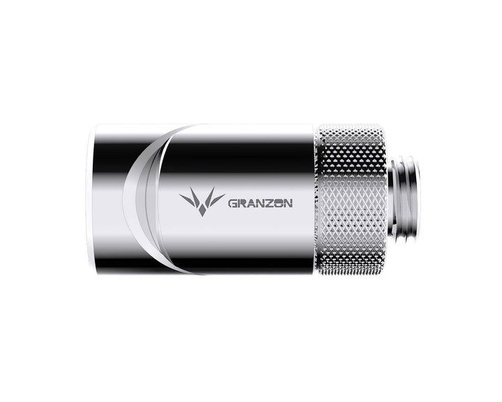 Granzon G 1/4in. Male to Female 0 - 90 Degree Multi Directional Rotary Elbow Fitting (GD-SK-S) - Silver