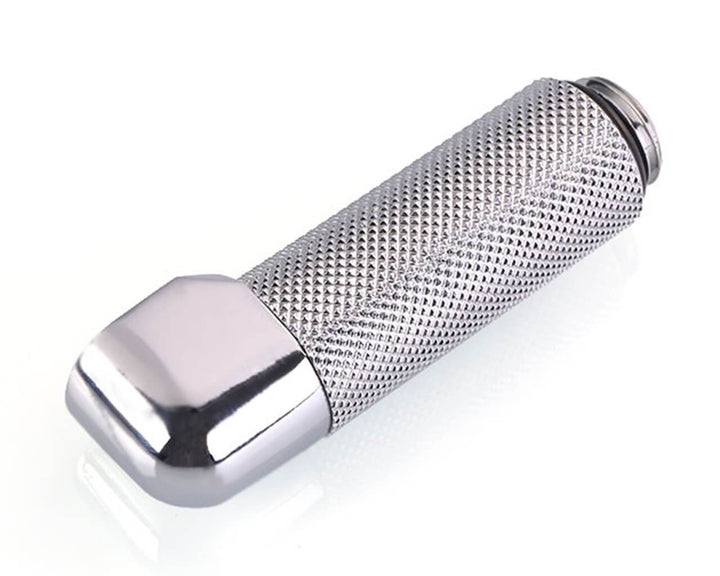 Bykski G 1/4in. Male to Female 90 Degree Rotary 40mm Extension Elbow Fitting (B-RD90-EXJ40) - Silver