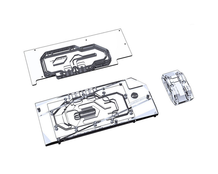 OPEN BOX:Bykski Full Coverage GPU Water Block with Integrated Backplate For MSI RTX 3090 VENTUS (N-MS3090VES-TC-V2)