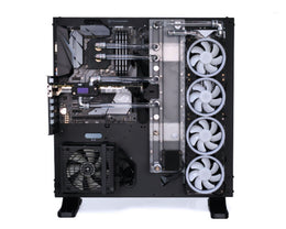 Bykski Distro Plate For P-Tt P5 PMMA w/ 5v Addressable RGB(RBW) (RGV-TT-P5-P-K) - DDC Pump With Armor