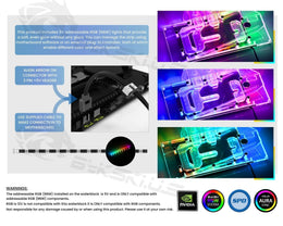 Bykski Full Coverage GPU Water Block and Backplate For INNO3D GeForce RTX 4070 Super Twin X2 (N-ICH4070STWIN-X)