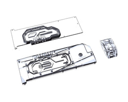 Bykski Full Coverage GPU Water Block w/ Integrated Active Backplate for MSI RTX 3090 Aero 24G  (N-MS3090AERO-TC)