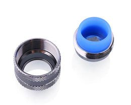 Bykski Anti-Off Rigid 14mm OD Fitting - Silver (B-FTHTJ-L14) - Silver