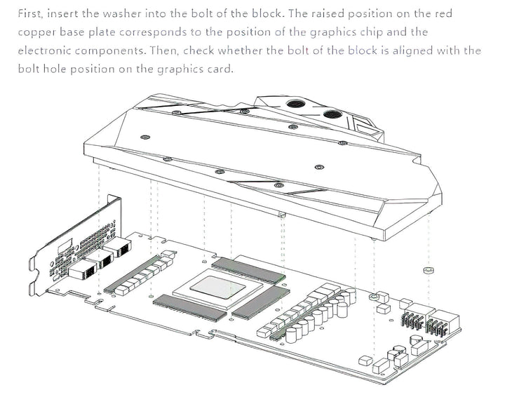 Bykski Full Coverage GPU Water Block For Gigabyte AORUS RTX 2080Ti 11G - Clear (N-GV2080TIAORUS-X)