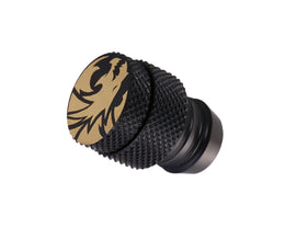 Bykski G 1/4in. Stop Plug/Fill Port For 13mm ID Flexible Tubing (B-FS4J) - Black