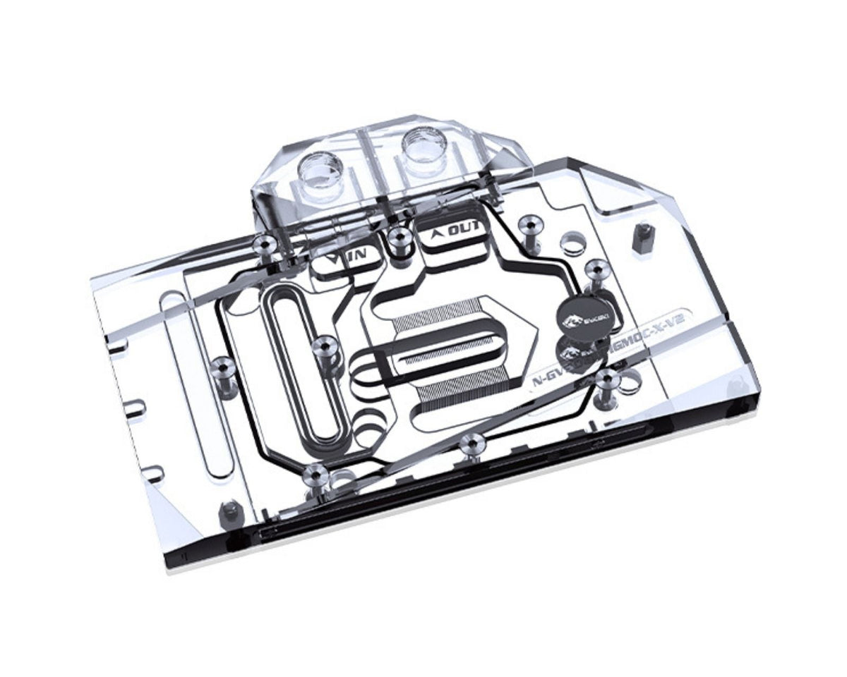 Bykski Full Coverage GPU Water Block and Backplate For GIGABYTE RTX 3060/3060TI (N-GV3060TIGMOC-X-V2)