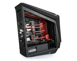 Bykski Distro Plate For GIGABYTE AORUS AC700G - PMMA w/ 5v Addressable RGB(RBW) (RGV-GV-AC700G-P-K) - DDC Pump With Armor