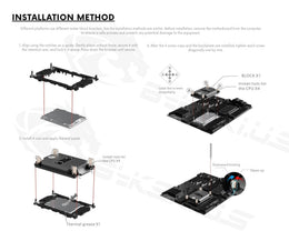 Bykski CPU-4677-SR Durable Metal CPU Water Cooling Block for Intel Xeon (LGA 4677/4710)