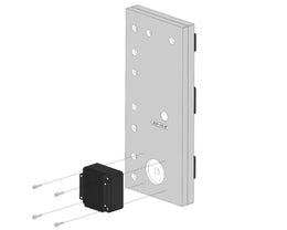 Bykski Distro Plate For COUGAR Gemini T - PMMA w/ 5v Addressable RGB (RBW) (RGV-CG-GT)