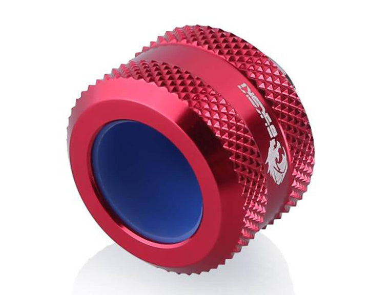 Bykski Anti-Off Rigid 14mm OD Fitting (B-FTHTJ-L14) - Red