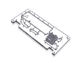Bykski Distro Plate For CORSAIR 680X - PMMA w/ 5v Addressable RGB (RBW) (RGV-COS-680X-P-K) - DDC Pump With Armor