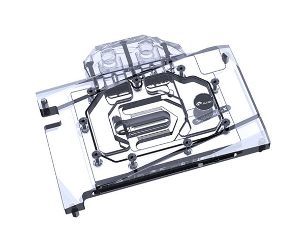Bykski Full Coverage GPU Water Block and Backplate For iGame/ColorFire GeForce RTX 4060 Meow/Ultra W OC (N-IG4060L-X)