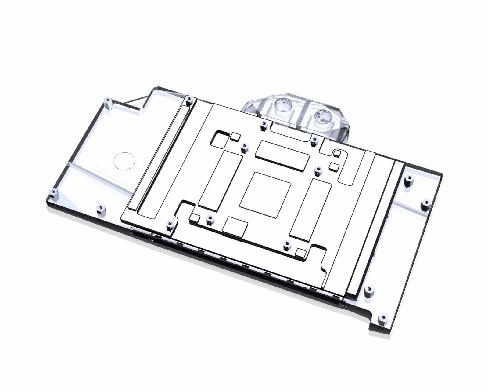 Bykski Full Coverage GPU Water Block and Backplate for MSI GeForce