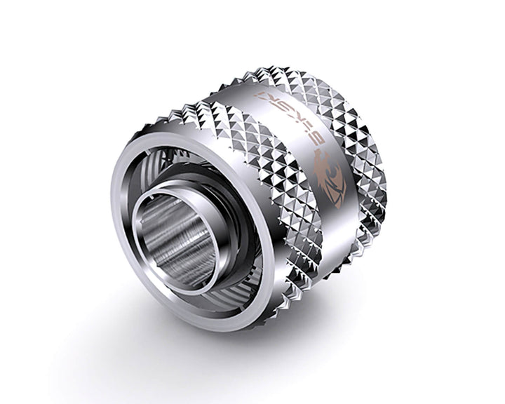 Bykski Flex 10mm ID x 16mm OD Fitting (B-FT3-TK-V2) - Silver