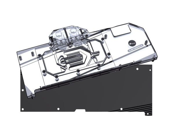 Bykski Full Coverage GPU Water Block and Backplate for Sapphire NITRO+ AMD Radeon RX 7800 XT 16GB (A-SP7800XT-X)