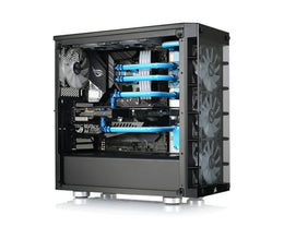 Bykski Distro Plate For CORSAIR 465X - PMMA w/ 5v Addressable RGB(RBW) (RGV-COS-465X-P-K) - DDC Pump With Armor