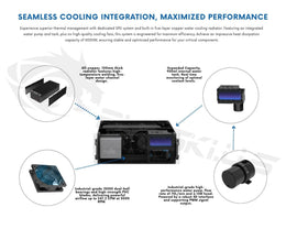 Bykski SPD 4U Rackmount Server Liquid Cooling Unit - 8 GPU Optimized Thermal Solution (B-640TK100-SPD-X)