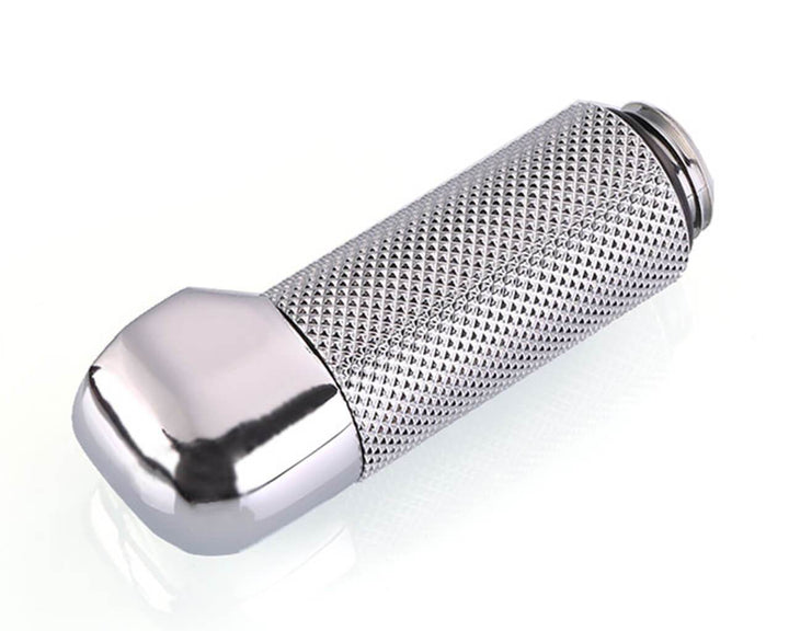 Bykski G 1/4in. Male to Female 90 Degree Rotary 35mm Extension Elbow Fitting (B-RD90-EXJ35) - Silver