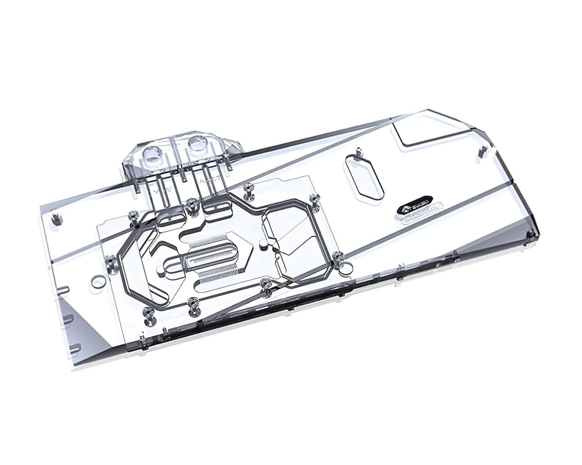 Bykski Full Coverage GPU Water Block and Backplate for Asrock RX 6800/6900 XT (A-AR6900XT-X)