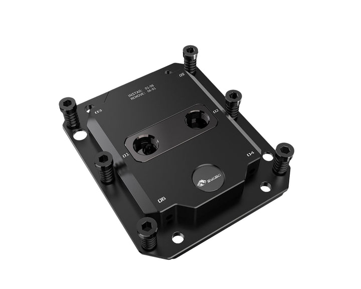 Bykski CPU-FT5796-SR Durable Metal/POM CPU Water Block For ARM S5000C 64 - Continuous Usage